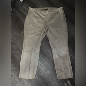 Vince Camuto Suede Tan Pants